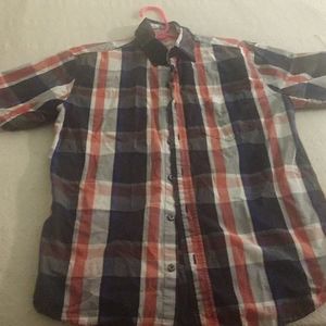 True religion button up shirt